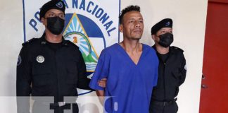 Presentan al presunto autor de homicidio en Belén, Rivas