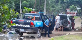 Lugar donde un adolescente falleció en Belén, Rivas