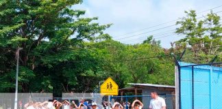 Familias de Somoto, Rivas, Boaco y Nueva Segovia participan en el Ejercicio multi-amenazas