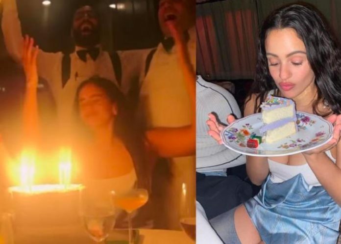 rosa Rosalía cumple al lado de la mejor compañía