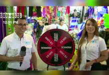 La Ruleta Ganadora premió con 1 mil córdobas en el Huembes Ruleta Ganadora de Crónica TN8