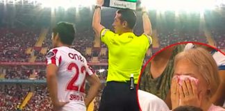 Anularon tarjeta amarilla y le sacaron la roja directa