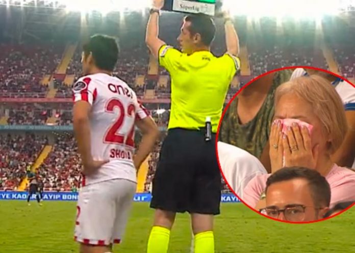Anularon tarjeta amarilla y le sacaron la roja directa