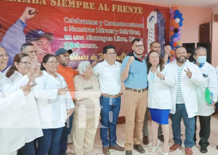 Asesora en temas de salud, Sonia Castro, visita la red comunitaria en Diriamba