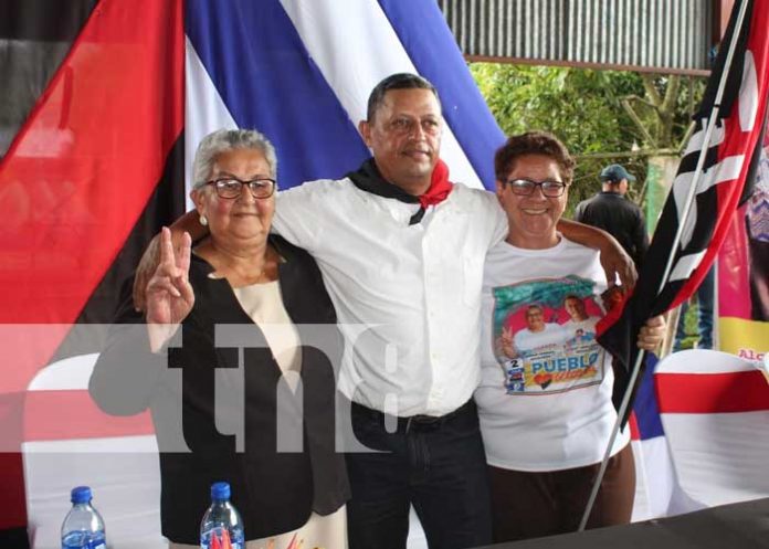 Presentación de candidatos a la alcaldía de San Rafael del Norte, Jinotega
