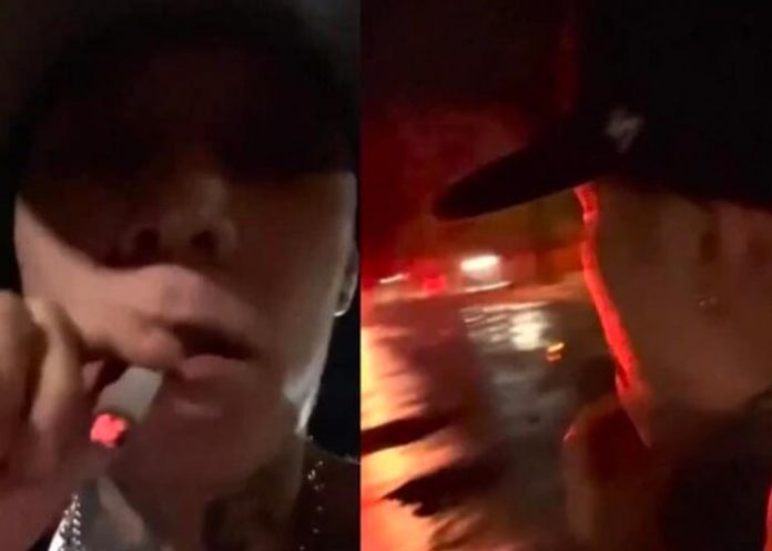 “Nada más estamos grabando un video