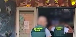 Guardia Civil de España capturó a la chica y cómplices