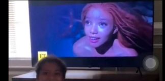 "Es morena como yo": Niña es viral tras reacción al trailer de "La Sirenita"