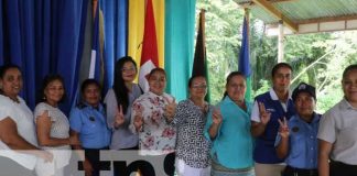 Charla sobre la cartilla para prevención del femicidio en URACCAN en Siuna