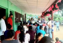 Centro de salud en El Guayabo, Siuna