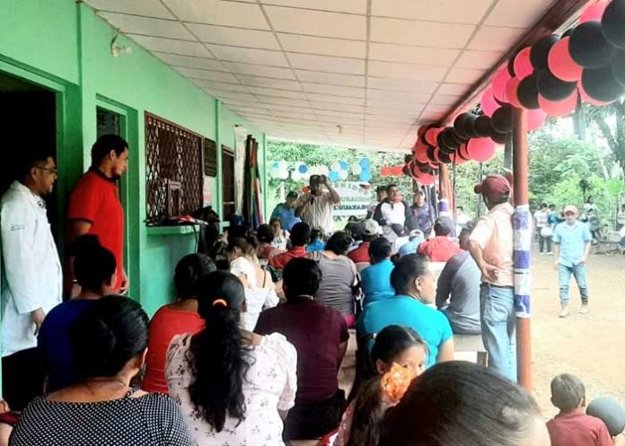 Centro de salud en El Guayabo, Siuna