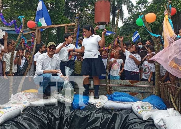 Cultivo de tilapia desde los colegios en Carazo