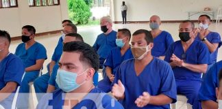 Olimpiada de conocimiento en Sistema Penitenciario de Tipitapa