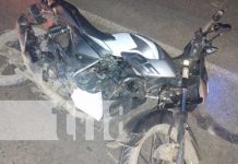Choque mortal cobra la vida de un motorizado en Tipitapa Accidente de tránsito cobra una vida en Tipitapa
