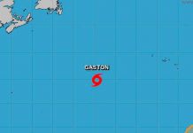 En medio del Atlántico se formó la tormenta Gastón