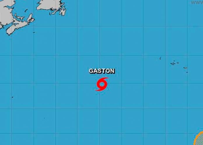 En medio del Atlántico se formó la tormenta Gastón