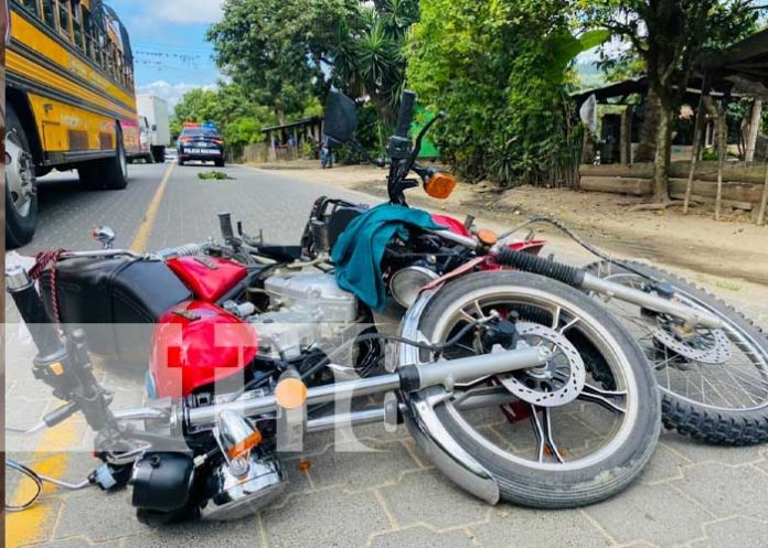 Accidente de tránsito en Jalapa, Nueva Segovia