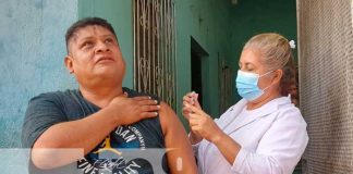 Jornada de vacunación en barrios de Managua