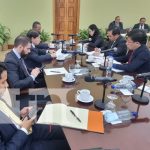 Nicaragua y Vietnam exploran suscribir un Tratado de Libre Comercio Delegación de Vietnam y Nicaragua reunidos para temas políticos y económicos