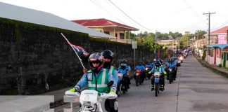 Bluefields sale a las calles en alegre diana conmemorando el mes patrio