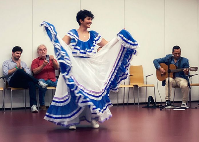 ww Nicaragua celebra el aniversario de la independencia Centroamericana en Austria