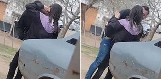 Joven difunde a su hermana con su "amigo" mientras se dan besos