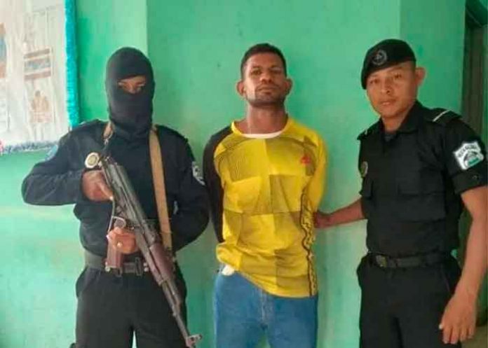 1 Hondureño que macheteo a su expareja es capturado por la Policía Nacional de Nicaragua