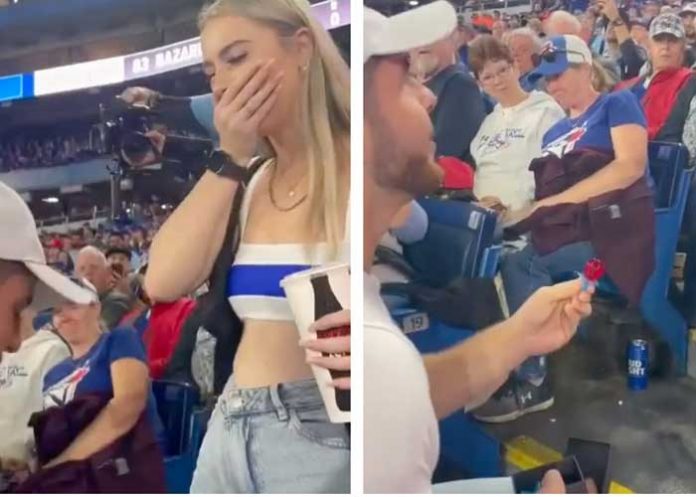 Hombre es rechazado con una cachetada luego de pedir matrimonio