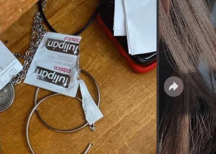 Encontró un condón usado en el cuarto de su novio y armó tremendo pleito