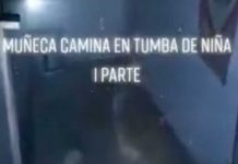 ¡Qué miedo! En video, captan terrorífica muñeca caminando en una tumba