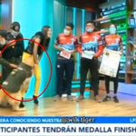 Perro policía se pone "caliente" con presentadora durante programa