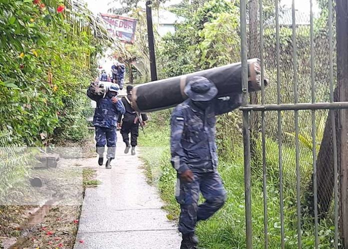 1 Ejército de Nicaragua lleva ayuda humanitaria a albergues del Caribe