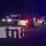 Accidente de tránsito cobra la vida de dos hombres en Chinandega
