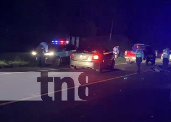 1 Accidente de tránsito cobra la vida de dos hombres en Chinandega