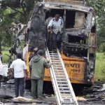 En la India, bus toma fuego y deja 12 personas muertas En la India, bus toma fuego y deja 12 personas muertas
