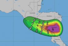 Nicaragua: Huracán Julia se degrada a tormenta tropical Nicaragua: Huracán Julia se degrada a tormenta tropical