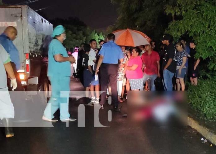 Motociclista fallece tras perder el control en la Rotonda el Periodista, Managua