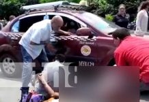Hombre pierde una pierna a causa de un accidente en Masaya Hombre pierde una pierna a causa de un accidente en Masaya
