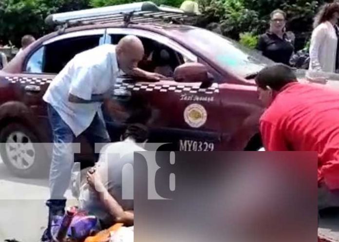 1 Hombre pierde una pierna a causa de un accidente en Masaya