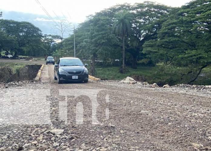 Restablecen el Paso del Puente Las Limas en Juigalpa, Chontales