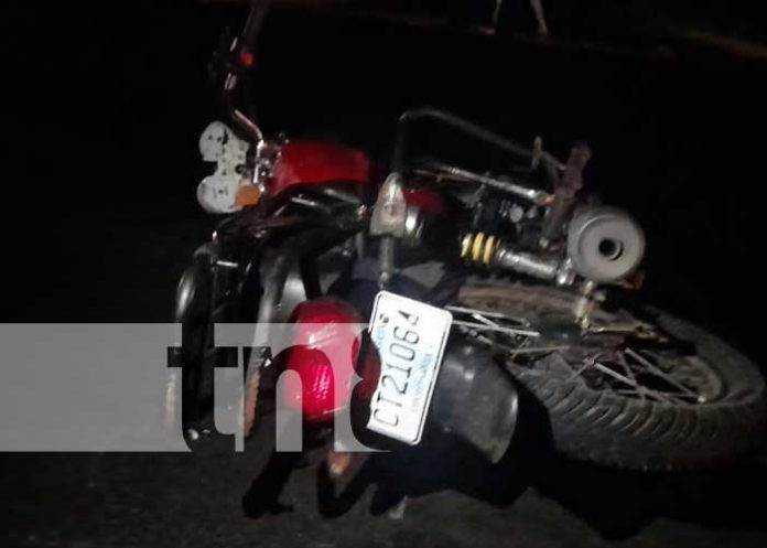 Menor de edad fallece en accidente de tránsito en Acoyapa, Chontales