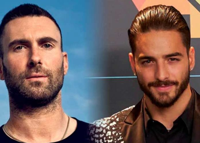 Maluma y Adam Levine muestran su próxima colaboración
