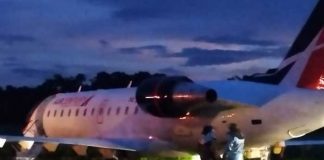 Registran incidente en pista del Aeropuerto Internacional Augusto C. Sandino