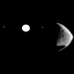 El espacio admiró un evento impresionante entre Júpiter y Marte