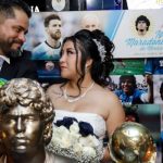 Iglesia que adora a Maradona realizó su primera boda en su nombre Iglesia que adora a Maradona realizó su primera boda en su nombre