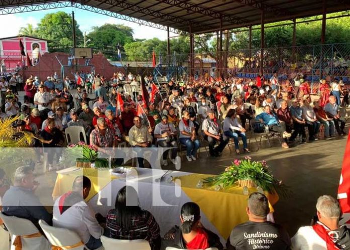 1 Comandante Pedro Aráuz Palacios, es inmortalizado en monumento en Diriomo