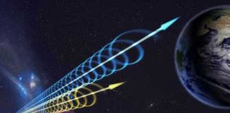 Radiotelescopios en la Tierra detectaron señales de otra galaxia