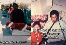 Querido viejo: Joven celebra graduación junto a la tumba de su padre