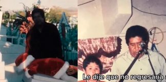 Querido viejo: Joven celebra graduación junto a la tumba de su padre