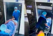 ¡Qué miedo! Ascensor de hospital se desploma al trasladar un paciente Ascensor de hospital se desploma al trasladar un paciente
